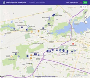 Hamilton Waterfall Explorer Project image